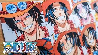 Drawing Portgas D Ace in different anime styles || ONE PIECE