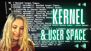 Analyzing Kernel Space and User Space #technology