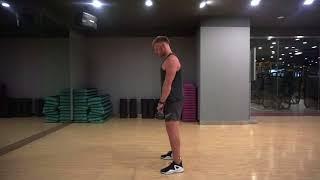 Offset Row (Hand Over/Over) - Steel Mace Exercise