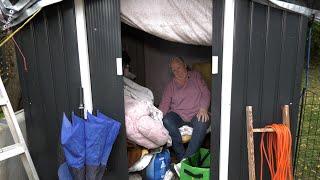 Ontario senior priced out of renting now living in her shed