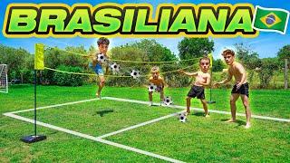  BRASILIANA FOOTBALL CHALLENGE in Villa Elites! (Foot-Volley)