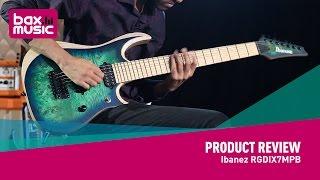 Ibanez RGDIX7MPB SBB Iron Label Surreal Blue Burst - Review