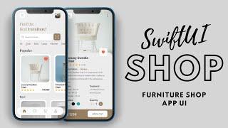 Furniture Shop App UI - SwiftUI - Speed Code
