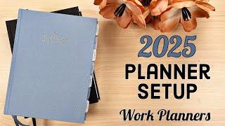 2025 Planner Setup Part 2 - Hemlock & Oak Work Planners for Social Media - Daily & Horizontal Weekly