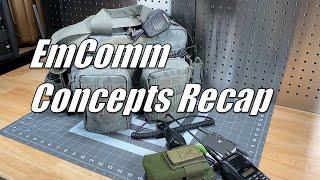 EmComm Concepts Recap and Course Clarification