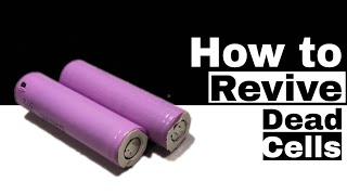 How to revive Dead lithium ion batteries// Malik's lab