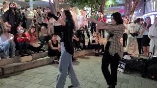 [Kpop Busking in Hongdae] KARD - GUNSHOT dance cover by Alina, Olga 2022년 5월 30일