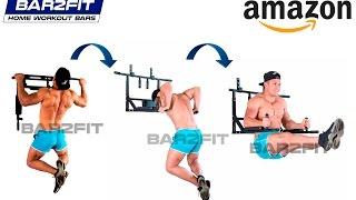 Barra trazioni e parallele a muro - fino 200 kg - workout crossfit fitness