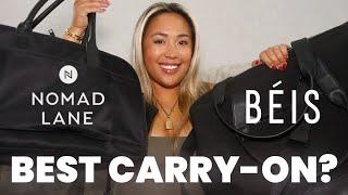 NOMAD LANE V4 BENTO BAG VS. BEIS WEEKENDER | Review & Comparison + Which Carry-On Is Better?