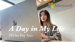 DAY IN THE LIFE OF A 23 Y/O SOFTWARE ENGINEER @ MICROSOFT | Bay Area Edition