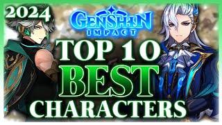 Top Ten BEST Characters In Genshin Impact (2024)