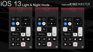 iOS 13 Dark mode vs Light mode