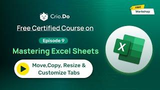 Master Excel 2024: Move, Copy, Resize & Customize for Better Organization