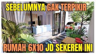 Bikin Geger! Rumah 6x10 Ternyata Bisa Punya Taman Samping Secantik Ini! #rumahminimalis #viral