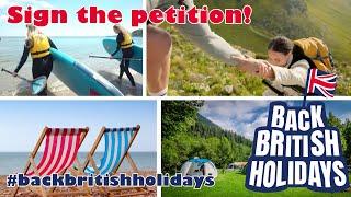 Support a new campaign to Back British Holidays