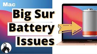 macOS Big Sur Battery Drain Issues