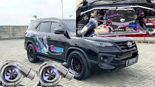 BIKIN MLONGO  FORTUNER BI TURBO .