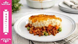 Simply amazing and delicious plant-based Shepherd's Pie