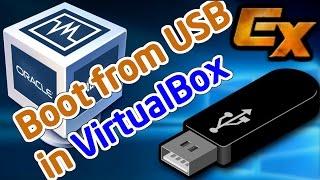 Boot VirtualBox from USB