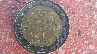 ЦЕНА МОНЕТЫ 2 ЕВРО ЛИТВА 2015 LIETUVA 2 EURO