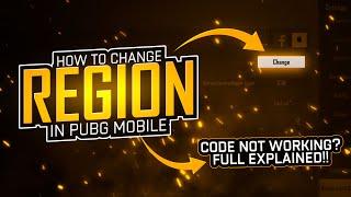 HOW TO CHANGE REGION IN PUBG MOBILE | PAKISTAN REGION PUBG