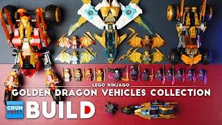 LEGO Speed Build! Ninjago Golden Dragon Vehicles Collection | LEGO Ninjago 2022 | Beat Build