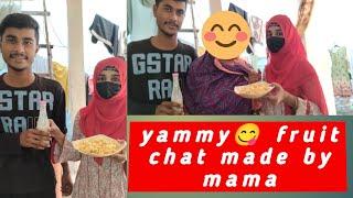 Yammy fruit  Chat Made By Mama||small family Vlog||