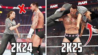 13 Things WWE 2K25 Does Better Than WWE 2K24 (Features & others)