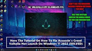 How To Fix Assassin's Creed Valhalla Not Launch On Windows 11 2023 (SOLVED)