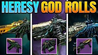 Every Heresy Weapon You Need to Farm! (God Roll Guide)