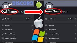 HOW TO CHANGE YOUR DISCORD USERNAME on PC and MOBILE | 2022