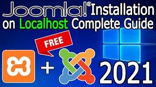 How to Install Joomla 3.9 on Xampp Server Localhost [2021 Update] Complete Guide Xampp + Joomla