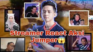 Reaction Streamer Malaysia lihat Jumper Chicken Solo Squad Sea Games PubgMobile