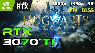 Hogwarts Legacy - RTX 3070 Ti FPS Test (1080p/1440p/4K) RTX DLSS