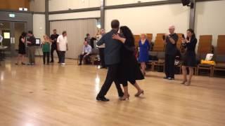 Nora & Ed Tango Lesson Demo 2017 May 25