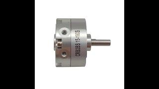 CRB2BS15-180S SMC Type Rotary Actuator Pneumatic Air Cylinder Single Vane Type 180 Degree