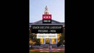 Instagram Takeover – Senior Executive Leadership Program India