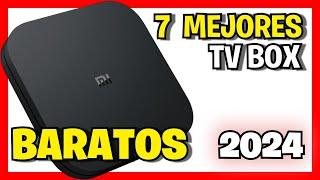  LAS 7 MEJORES TV BOX CALIDAD PRECIO DE AMAZON EN 2024 | TV BOX BARATAS / ANDROID / XIAOMI