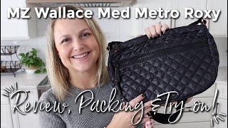 MZ WALLACE | Med Metro ROXY!  Review, Packing & On-The-Body! | GatorMOM