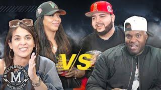 POP THAT ISHH!!! Kim and Jen vs Flex & Math! Viral SPADES game!!!