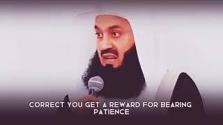 Sabr | You Will Get A Reward For Being Patience - Mufti Menk