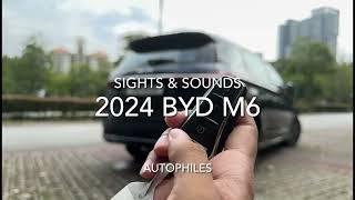 CAR ASMR | 2024 BYD M6 Extended | Sights & Sounds