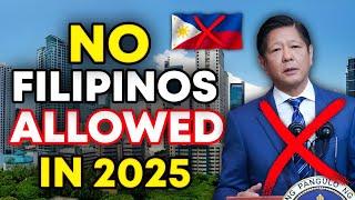 10 Countries Where Filipinos Aren't Allowed in 2025