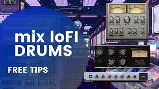 Kicks, Snares Lofi  Tutorial | Create Textures, Mixing. [FREE vst]