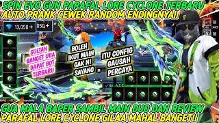 SPIN EVO GUN PARAFAL LORE CYCLONE TERBARU AUTO PRANK RANDOM!! GILAA MAHAL BANGET CUY......