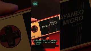 AYANEO Pocket MICRO Classic is a tiny Android handheld without analog sticks for $179 and up