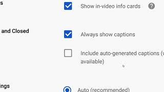 How to Turn On Automatic Subtitles in Youtube | Automatic Subtitles turn OFF on YouTube