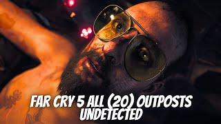 Far Cry 5 All (20) Outposts (Undetected) 2024