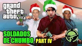 GTA V ONLINE - KAMIJORDAN E OS SOLDADOS DE CHUMBO PART 4