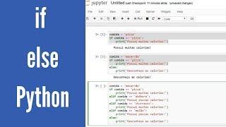 Condições IF ELSE com Python (Curso para iniciantes - Aula 8)